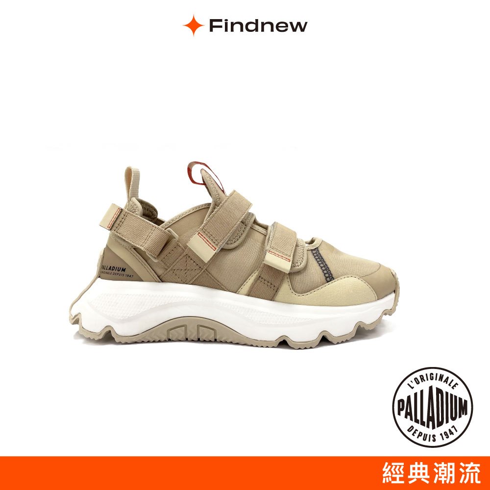 PALLADIUM THUNDER SANDALS 潮流涼拖閃電鞋 奶茶 男女共款79033-271【Findnew】