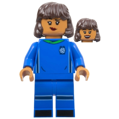 【小荳樂高】LEGO 足球員 藍隊 Soccer Player (21337原裝人偶) idea130