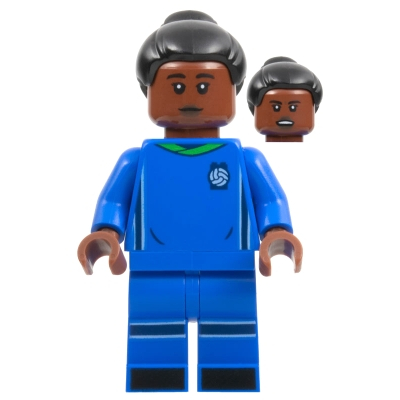 【小荳樂高】LEGO 足球員 藍隊 Soccer  Player (21337原裝人偶) idea126