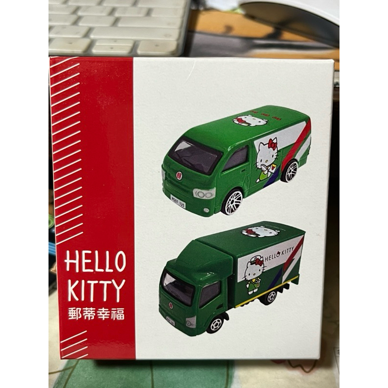 中華郵政 郵局 造型小郵車組-HELLO KITTY