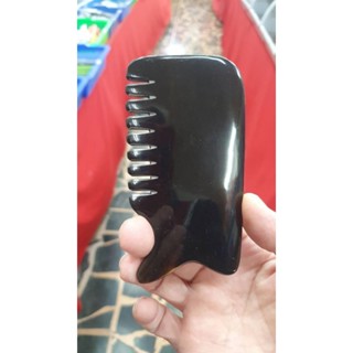 《96揪樂樂》現貨 黑牛角 牛角按摩棒 雙頭梳 現貨 臺灣出貨 黑水牛角 按扁梳 頭皮 角梳 天然 正宗 批發