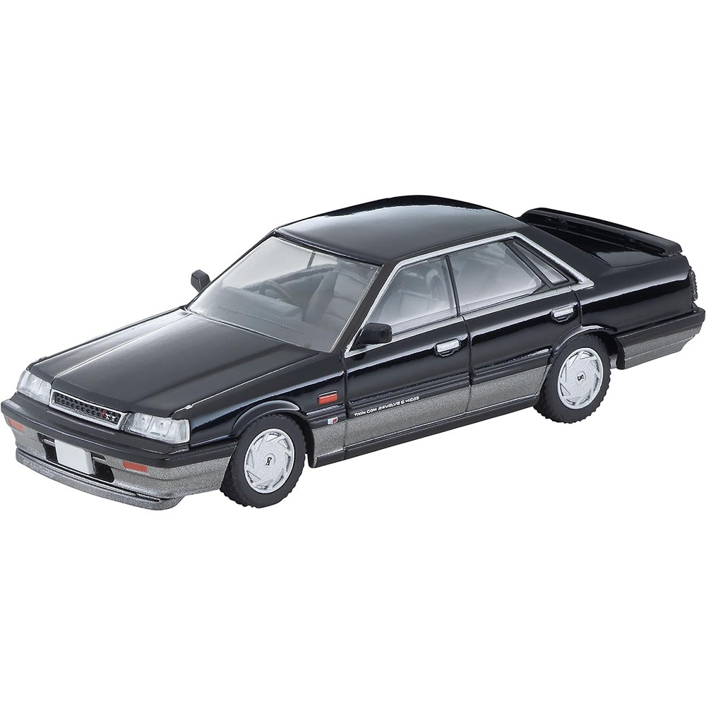 TOMYTEC LV-N301b Skyline 4door HT GTS Twin cam 24V 黑/銀 198