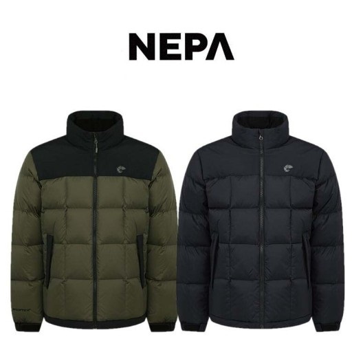 韓國登山品牌 NEPA 過季男款 MOUNTAIN 短版羽絨外套型號 7H72016~預購中 下標前請先詢問