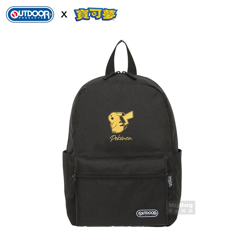 OUTDOOR 後背包 金典皮卡丘 寶可夢 Pokemon 雙肩包 可A4 大學包 ODGO22S01 得意時袋