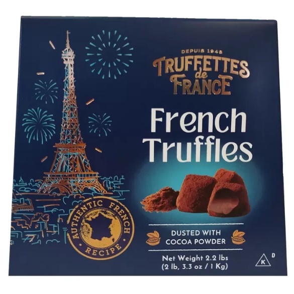 好市多優惠-Truffettes de France 松露造型巧克力風味球 1公斤