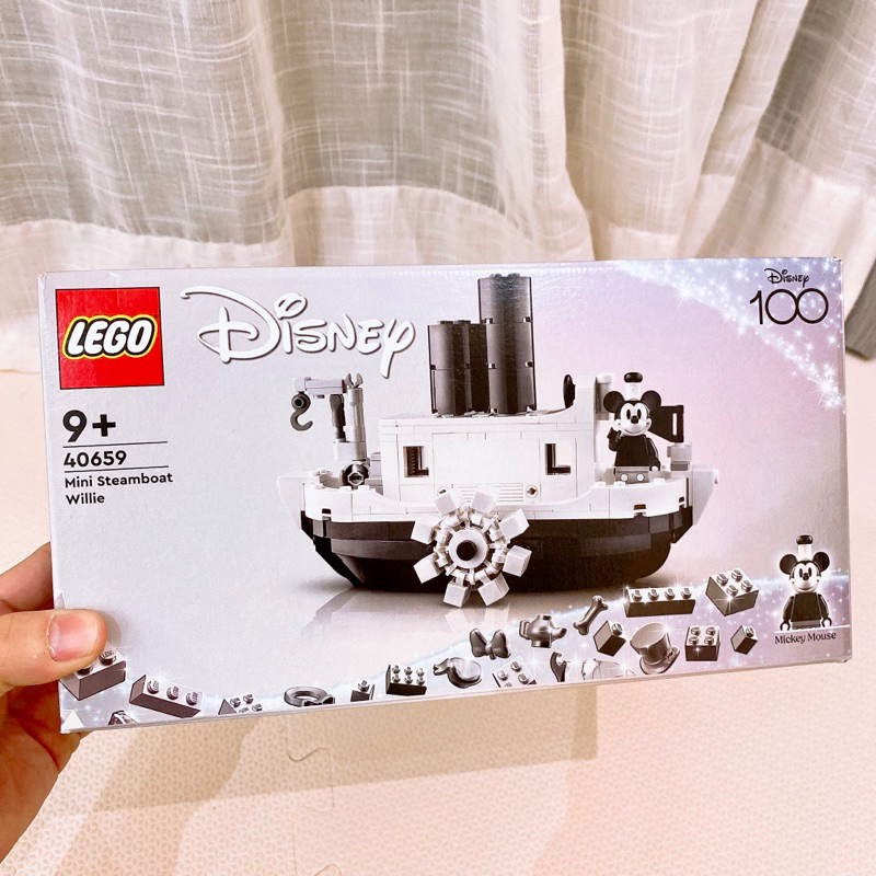 :::OH YEAH！:::日本🇯🇵帶回 Lego 樂高 40659迷你蒸汽船威利船 聖誕禮物交換禮物 迪士尼100週年