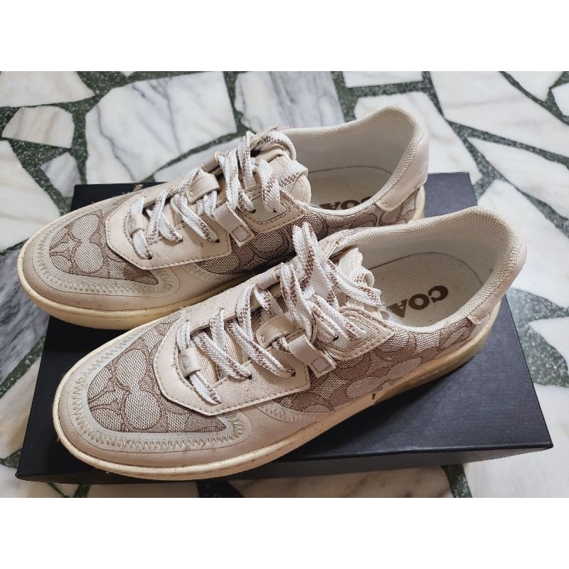 二手鞋／COACH CITYSOLE COURT SIG／女鞋