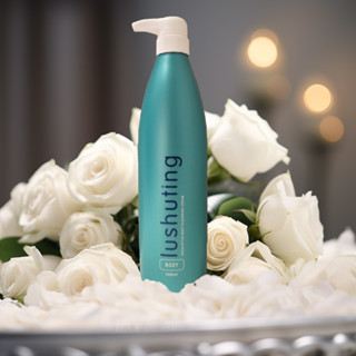 臺灣製造【露舒汀】植物護膚香浴乳1000ML #白麝香 #白玫瑰 #去角質 #沐浴乳 #滋潤 #保濕 #美白 #護膚