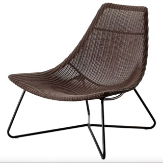 自用轉售IKEA宜家RÅDVIKEN躺椅休閒椅編織椅工作椅82x79x73