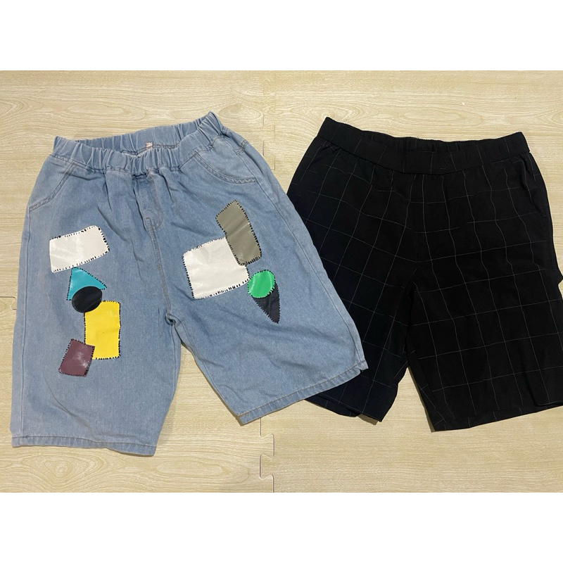 二手男大童短褲福袋170cm，NET+自有品牌