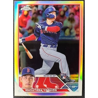 球員卡 吉田正尚 Masataka Yoshida 2023 Topps Chrome RC Refractor 新人亮