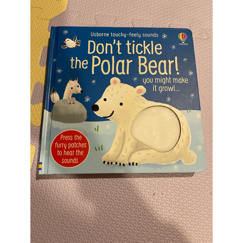 Usborne 硬頁音效書+觸摸書  Don't tickle the Bear