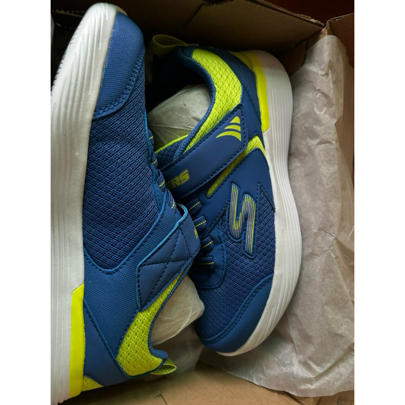 SKECHERS男童 GO RUN 400 V2(405102LBLLM)22cm