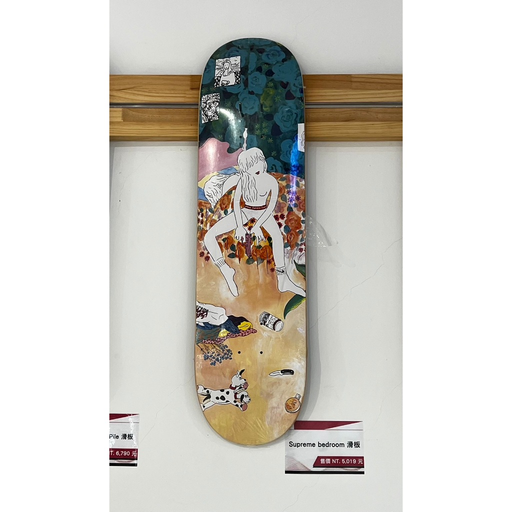Supreme Bedroom Skateboard藝術滑板