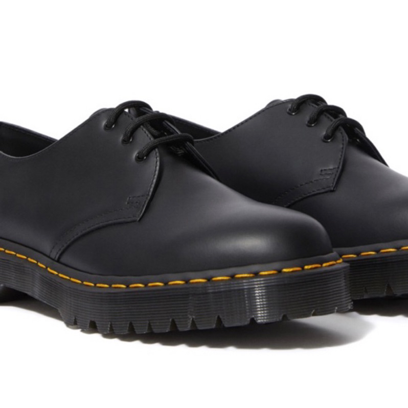 Dr.martens 1461 BEX BLACK 厚底黃線馬汀鞋