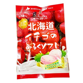 清檸の小舖✨（即期良品）立夢 北海道草莓牛奶糖 60g
