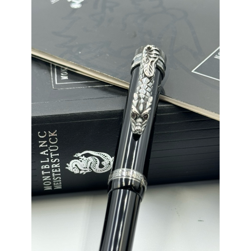 Montblanc 萬寶龍文學家1993銀龍原子筆 全球限量3500枝