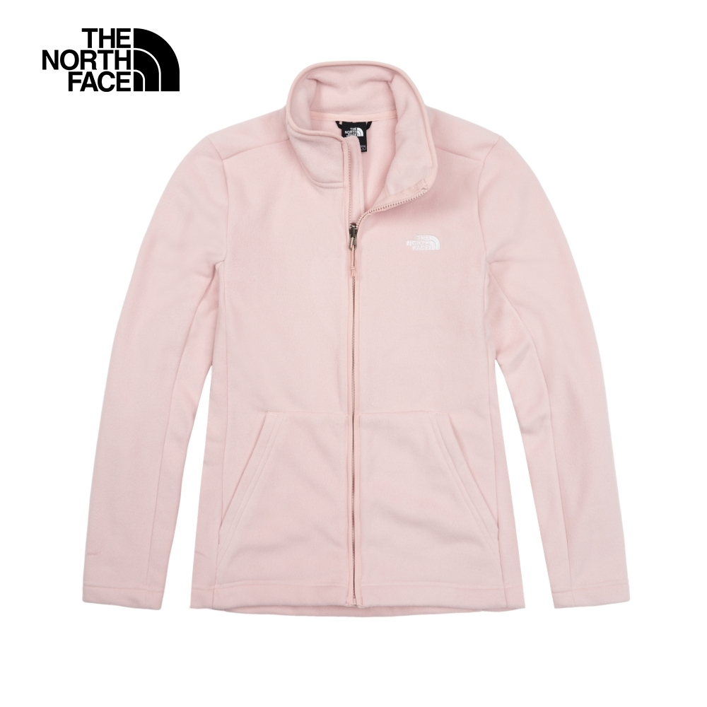 The North Face MFO TKA200 FULL ZIP 女 立領刷毛外套NF0A88RQLK6 粉