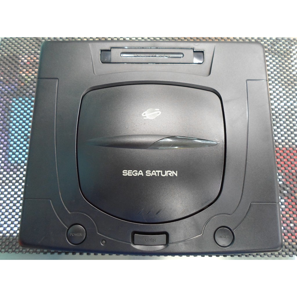 SEGA SATURN遊戲主機套組MK-80000A有改機可以玩各種遊戲片