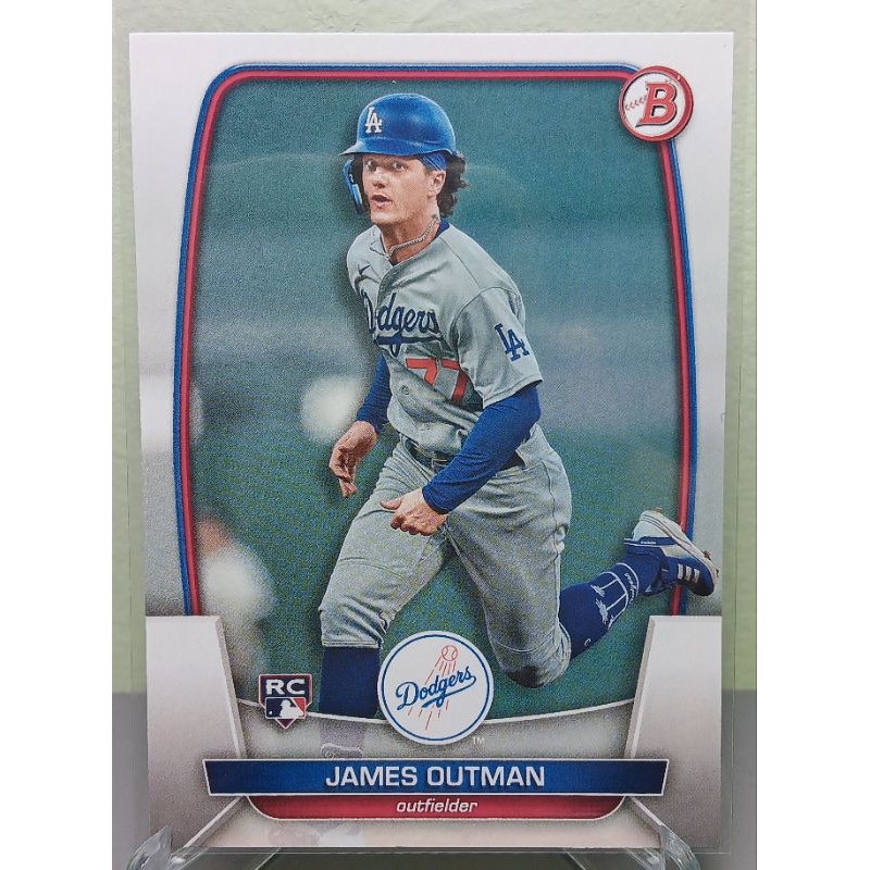James Outman RC 道奇Dodgers 2023 Bowman MLB 球員卡