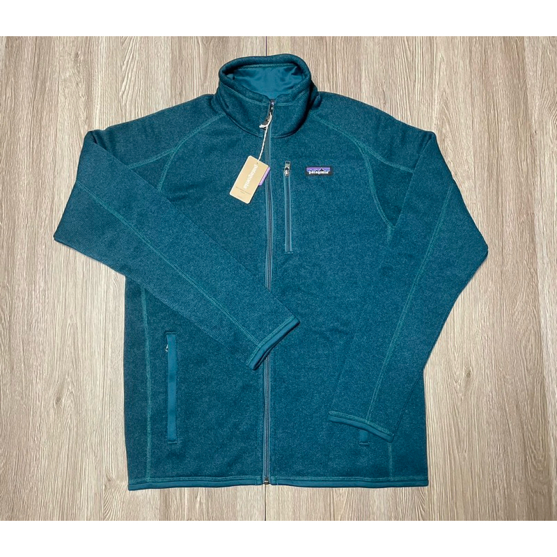「限定下標」Patagonia  men’s Better Sweater Jacket 刷毛 保暖 深綠色 夾克 M