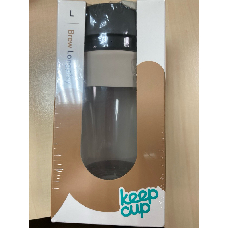 《全新》澳洲KeepCup雙層隔熱杯 L -伯爵茶