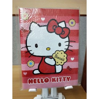 Hello Kitty 50K膠套筆記本(全館未滿50元不出貨)