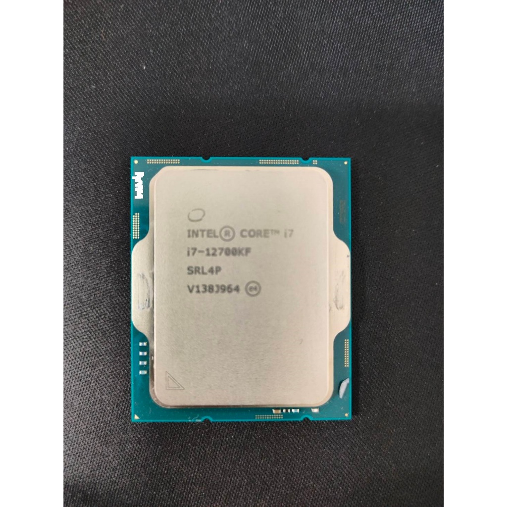 【2手良品】 頂級Intel Core i7 12700KF 原廠良品 LGA1700 不鎖頻12代CPU 12核心