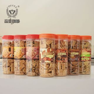 買五送一!!新貨現貨 品皇咖啡-方塊酥 黑芝麻/咖啡/哇沙米/全麥/黑胡椒鹹蛋黃/奶油香蒜/芝麻鹹酥