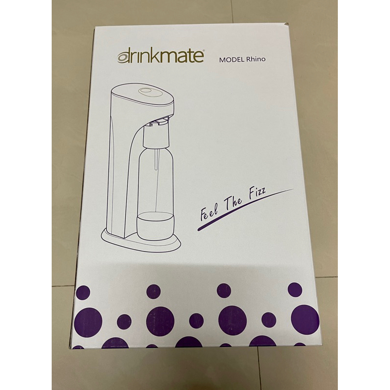 （全新）美國 Drinkmate 氣泡水機 Rhino410 犀牛機（藍）