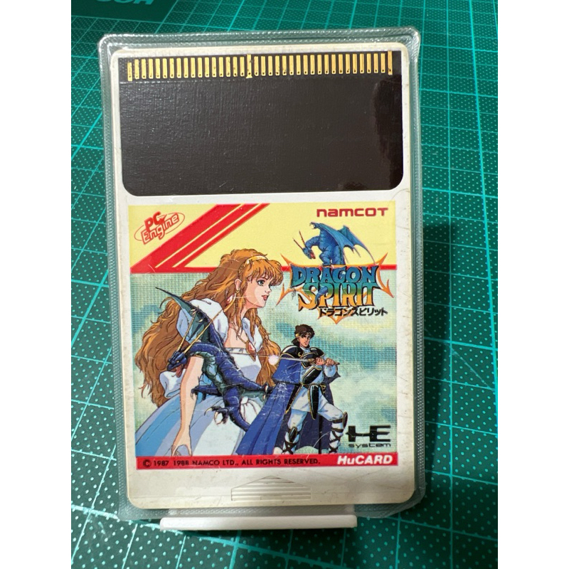 激動的巨人 PCE  PC Engine GT Hu卡 龍魂 日版裸卡 如圖-實物拍攝 已測試