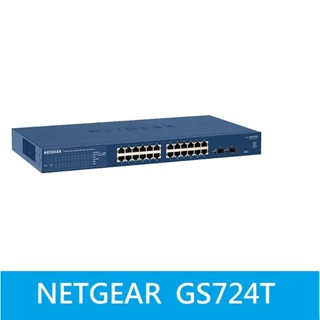 光華門市【附發票公司貨】 NETGEAR GS724T 24埠 Giga智能網管交換器(五年保固)