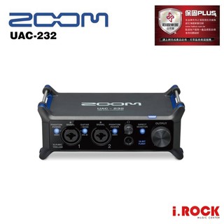 ZOOM UAC-232 32-Bit Float USB-C 錄音介面【i.ROCK 愛樂客樂器】