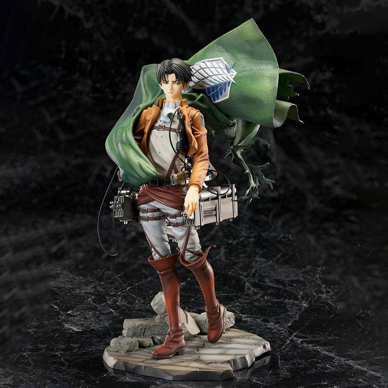 進擊的巨人里維 披風里維兵長 優質版 公仔 艾連 披風兵長 利威爾 Levi Ackerman Max 披風兵長人偶盒裝