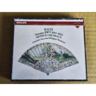 好音悅 半銀圈 Grumiaux 葛羅米歐 Bach 巴赫 小提琴 大鍵琴 奏鳴曲 Philips 德環球M&L版