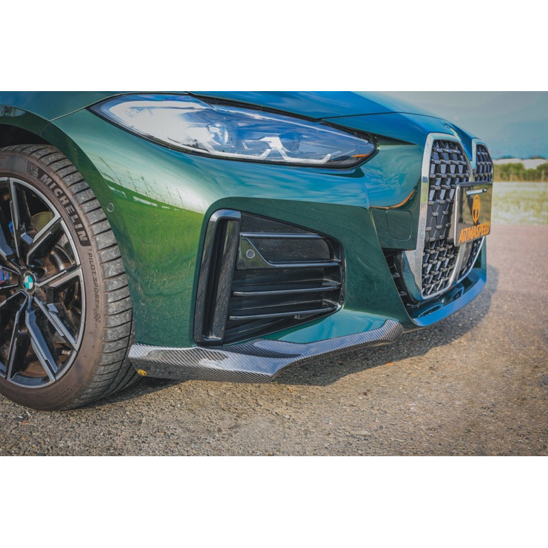 ARMASPEED 碳纖維前包角 適用車款：BMW G26 4系列 #ARMA#碳纖維#M包#空力套件
