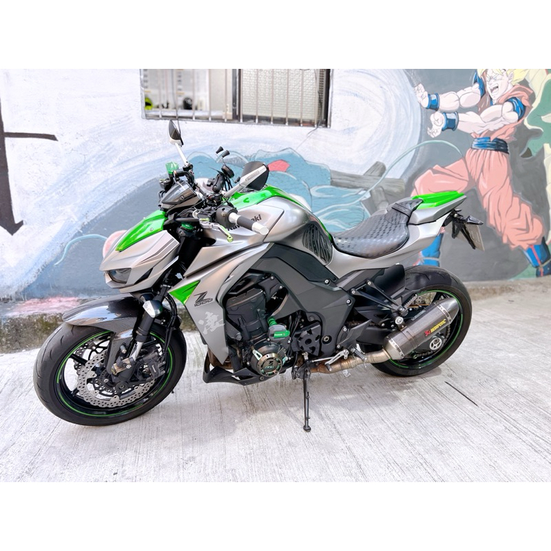 Kawasaki Z1000四代 滑離