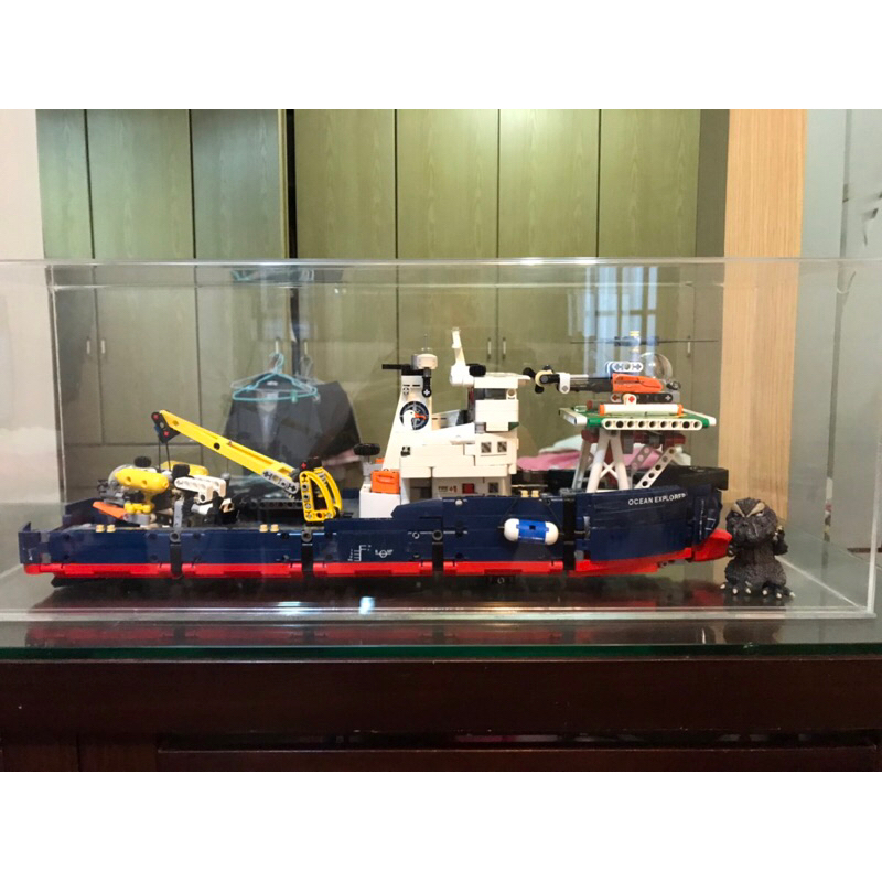 LEGO 樂高 42064 絕版品 海洋調查船 （已組）附壓克力罩