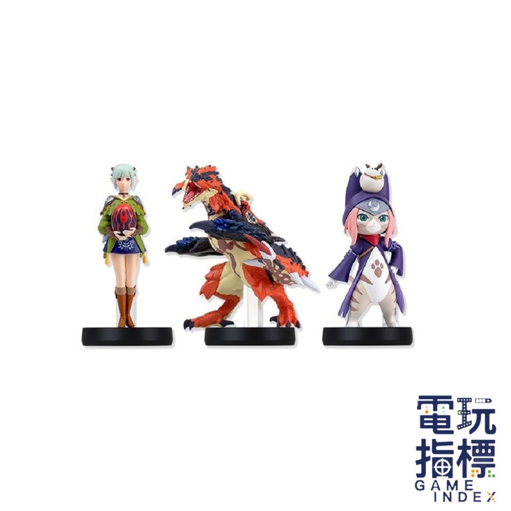 【電玩指標】十倍蝦幣 NS Switch Amiibo 魔物獵人 物語2 破滅之翼 艾娜 破滅火龍 月路 物語