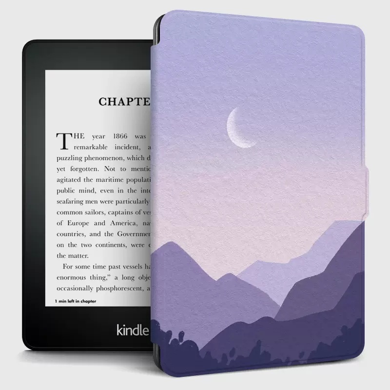 月下群山 mooink Kindle Paperwhite PW 1,2,3 ,4 電子書 保護套  6吋