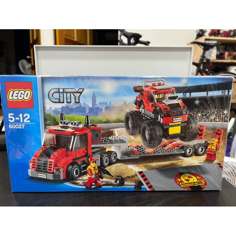 [鬼鬼玩具屋］LEGO 樂高 CITY 60027 怪獸卡車 全新