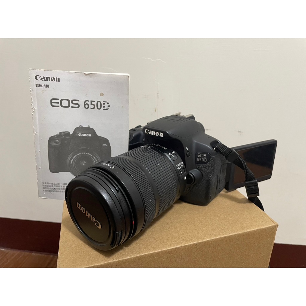 CANON EOS 650D機身+18-135mm鏡頭