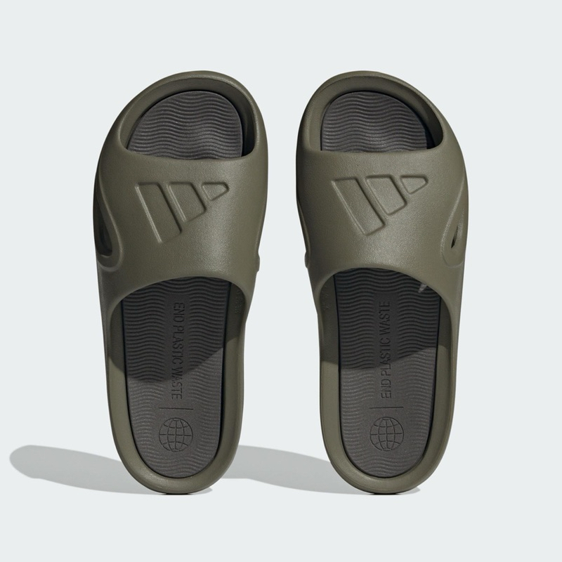 （元二商店）adidas 拖鞋 Adicane Slide  綠色 一片拖 運動拖鞋 環保材質 愛迪達 HQ9914