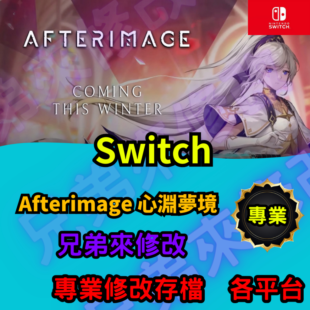 🌈兄弟來修改🌈NS Switch  Afterimage 心淵夢境  存檔替換 外掛 金手指 金錢 MAX 修改