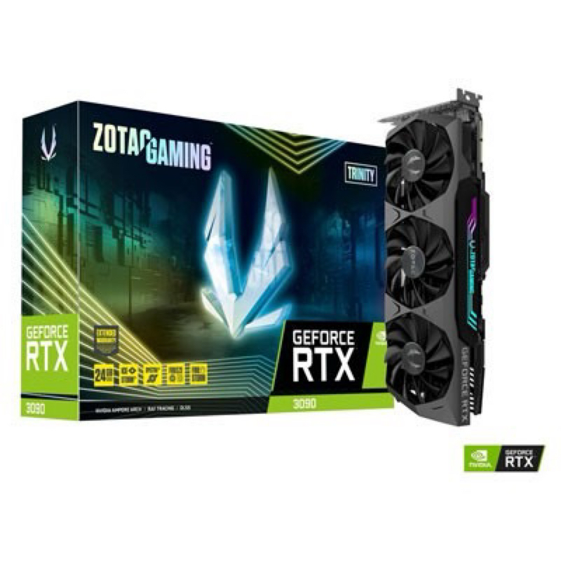 索泰ZOTAC GAMING GeForce RTX 3090 Trinity （下標前請先詢問）