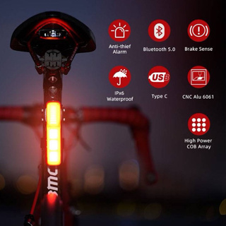 線上單車 ENFITNIX XLiteBT 智慧藍芽自行車防盜尾燈 自行車後燈 自行車尾燈 尾燈