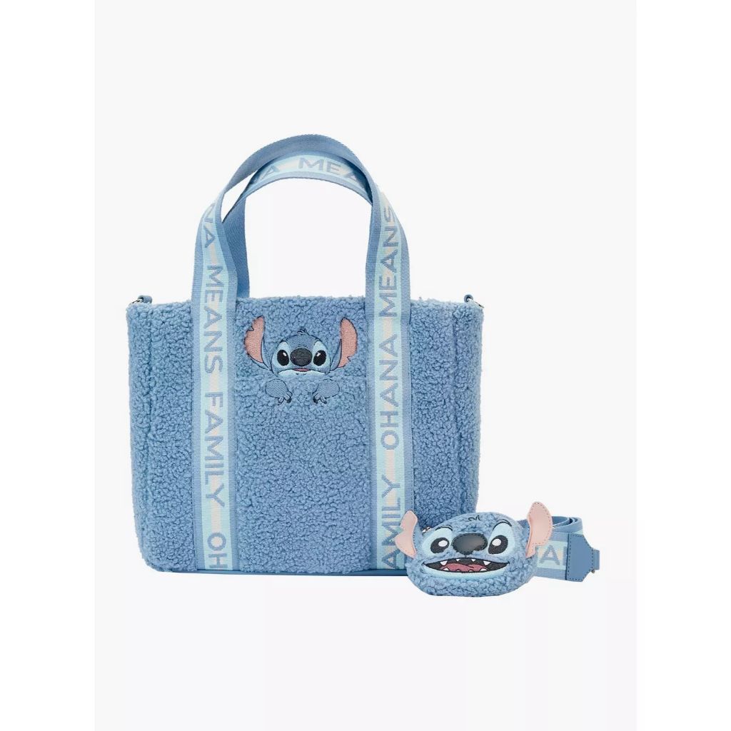 預 ❤️正版❤️ 美國迪士尼 LOUNGEFLY 背包 包包 Lilo &amp; Stitch史迪奇  斜背包 托特包