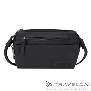 【Travelon 美國防盜包】 METRO肩背/腰包兩用休閒旅遊包TL-43416黑