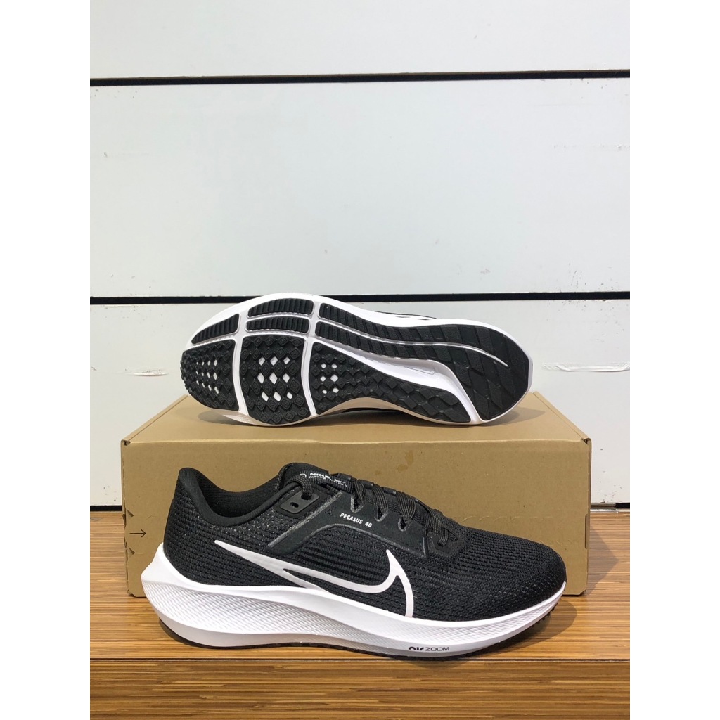 【清大億鴻】Nike Pegasus 40 男款慢跑鞋DV3854-001黑白色