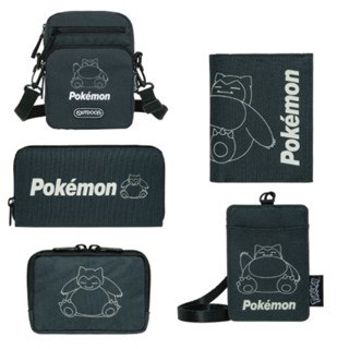 【OUTDOOR官方旗艦館】寶可夢Pokemon-夜光卡比獸系列-側揹包／長夾／短夾／證件套／零錢包 皮卡丘 神奇寶貝